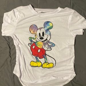 White Mickey Mouse t-shirt